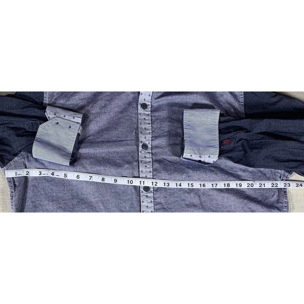 Robert Graham Flip Cuff Shirt Size Xl - Picture 5 of 10